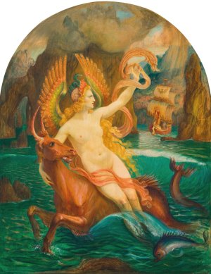 La Sirene by Armand Point Oil Painting