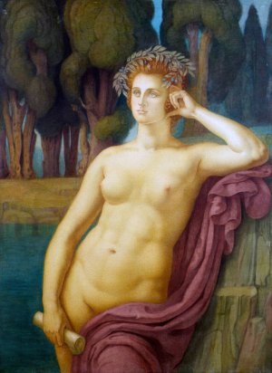 The Muse by Armand Point Oil Painting