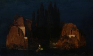 Island of the Dead by Arnold Bocklin Oil Painting