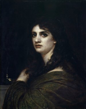 Melancholy by Arnold Bocklin Oil Painting