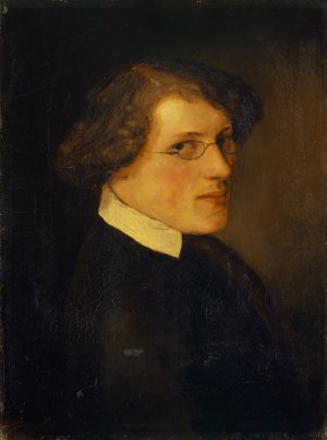 Portrait of Jakob Mahly by Arnold Bocklin Oil Painting