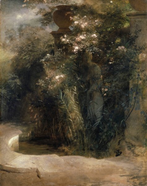 Venus Abandoned  by Arnold Bocklin - Hand-Painted Oil Painting Reproduction