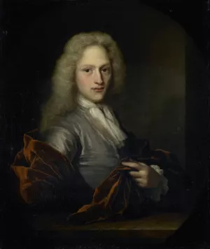 Portrait of a Man by Arnold Boonen Oil Painting