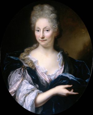 Portrait of Margaretha van de Eeckhout, Wife of Pieter van de Poel by Arnold Boonen Oil Painting