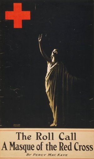 The roll call, a masque of the Red Cross, by Percy MacKaye by Arnold Genthe Oil Painting