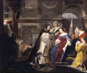 Commemoration of King Mausolus by Queen Artemisia Oil painting by Arnold Houbraken