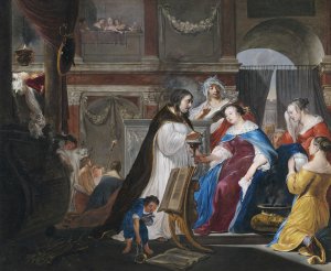 Die Trauerfeier der KOnigin Artemisia fur KOnig Mausolos by Arnold Houbraken Oil Painting