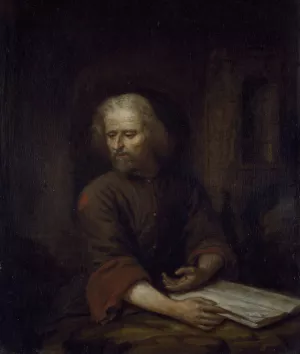 St. Jerome by Arnold Houbraken Oil Painting