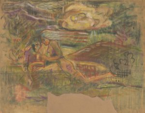 Desire by Arnold Peter Weisz-Kubincan Oil Painting