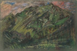 Motif from the High Tatras by Arnold Peter Weisz-Kubincan Oil Painting