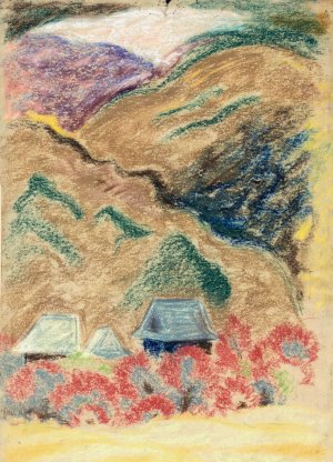 Samota by Arnold Peter Weisz-Kubincan Oil Painting