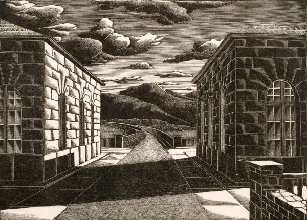 Main Product Photo of The Causeway  Painting by Arnold Wiltz