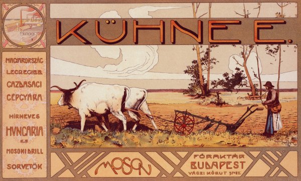 Kuhnee  by Arpad Basch - Hand-Painted Oil Painting Reproduction