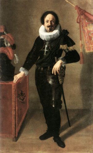 Portrait of a Condottiero by Artemisia Gentileschi Oil Painting