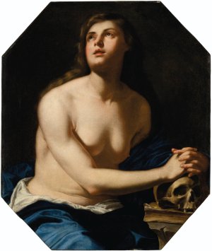 The Penitent Magdalene by Artemisia Gentileschi Oil Painting