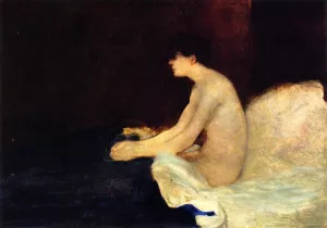 A Boy in Bed painting by Arthur B. Davies