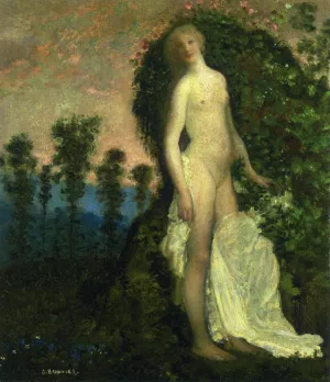 Daughter of Persephone by Arthur B. Davies - Oil Painting Reproduction