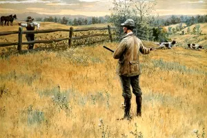 Ordered Off by Arthur B. Frost - Oil Painting Reproduction
