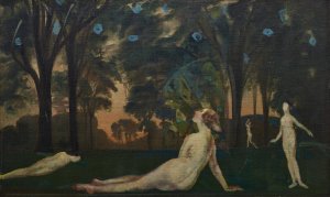 Corridor of Summer by Arthur Bowen Davies Oil Painting