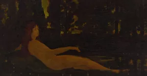 Semele or Fireflies  by Arthur Bowen Davies Oil Painting