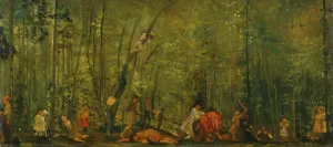 Springtime of Delight by Arthur Bowen Davies Oil Painting
