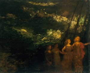 The Voyage by Arthur Bowen Davies Oil Painting