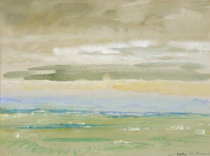 Vega by Arthur Bowen Davies Oil Painting