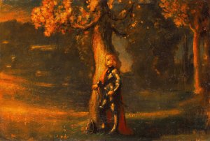 Visions of Glory by Arthur Bowen Davies Oil Painting