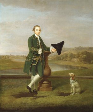 Portrait of a Man by Arthur Devis Oil Painting