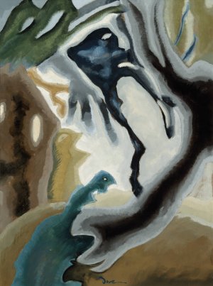 Barnyard Fantasy by Arthur Dove Oil Painting