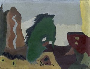 Foot of Lake by Arthur Dove Oil Painting