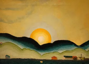 Northport Harbor by Arthur Dove Oil Painting