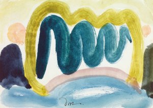 Pond in Sunlight by Arthur Dove Oil Painting