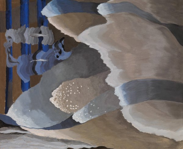 Reaching Waves  by Arthur Dove - Hand-Painted Oil Painting Reproduction