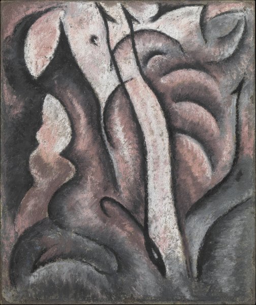 Sentimental Music  by Arthur Dove - Hand-Painted Oil Painting Reproduction