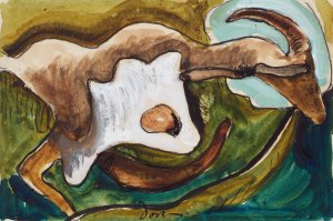 Study for Goat by Arthur Dove Oil Painting