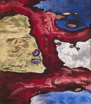 Tree Forms and Water by Arthur Dove Oil Painting