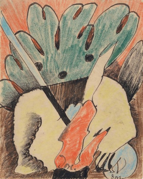 Untitled  by Arthur Dove - Hand-Painted Oil Painting Reproduction