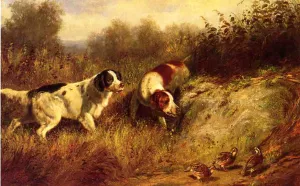 A Close Point Oil painting by Arthur Fitzwilliam Tait
