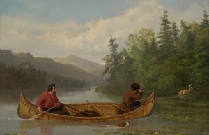 A Good Chance by Arthur Fitzwilliam Tait Oil Painting