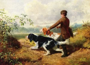 Going Out by Arthur Fitzwilliam Tait - Oil Painting Reproduction