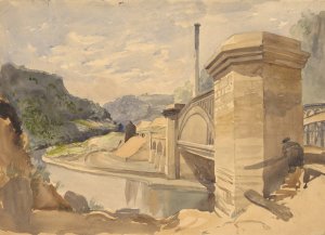 Todmorden, Yorkshire, England by Arthur Fitzwilliam Tait Oil Painting