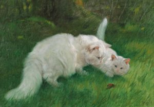 Interessante Entdeckung by Arthur Heyer Oil Painting