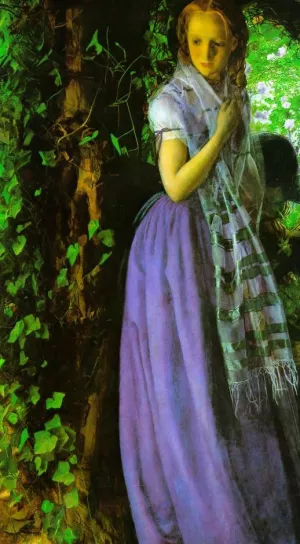 April Love by Arthur Hoeber Oil Painting