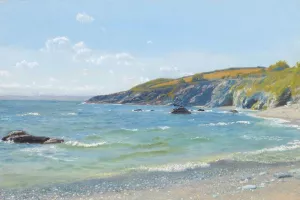 Perran Point, Cornwall Oil painting by Arthur Hoeber
