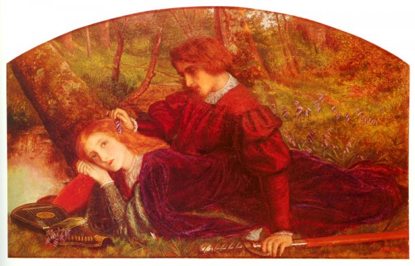 Main Product Photo of The Brave Geraint Painting by Arthur Hoeber