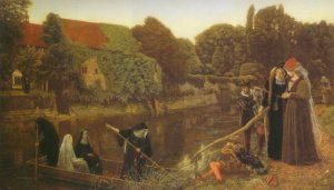 The Convent Boat Oil painting by Arthur Hoeber