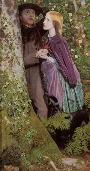 The Long Engagement by Arthur Hoeber Oil Painting