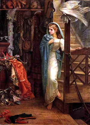 The Property Room by Arthur Hoeber Oil Painting