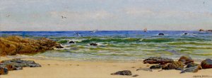 The Yellow Sand by Arthur Hoeber Oil Painting